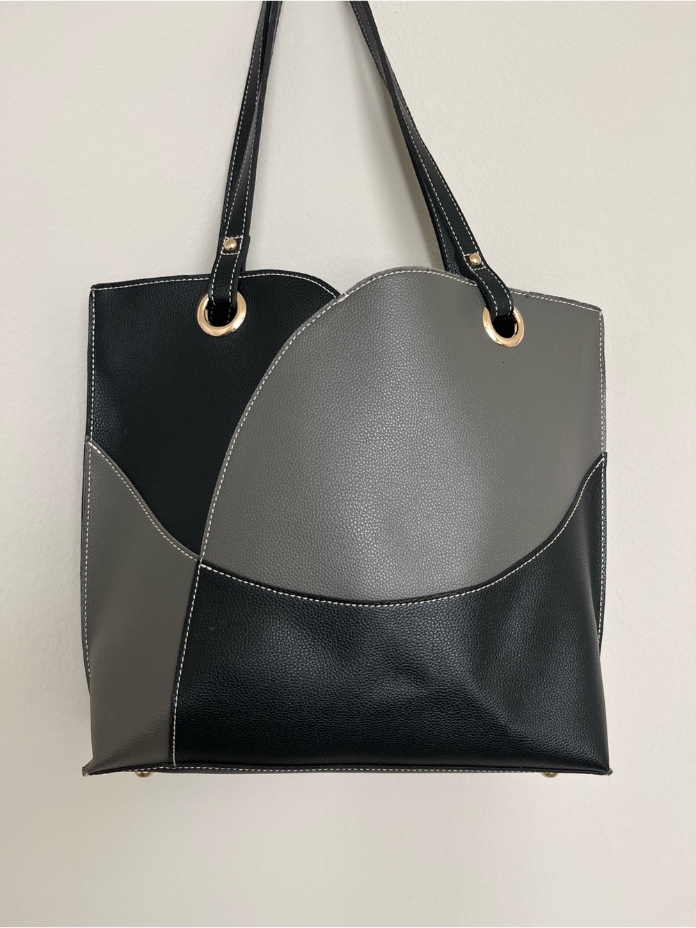Mellow World Colorblock Faux Leather Tote